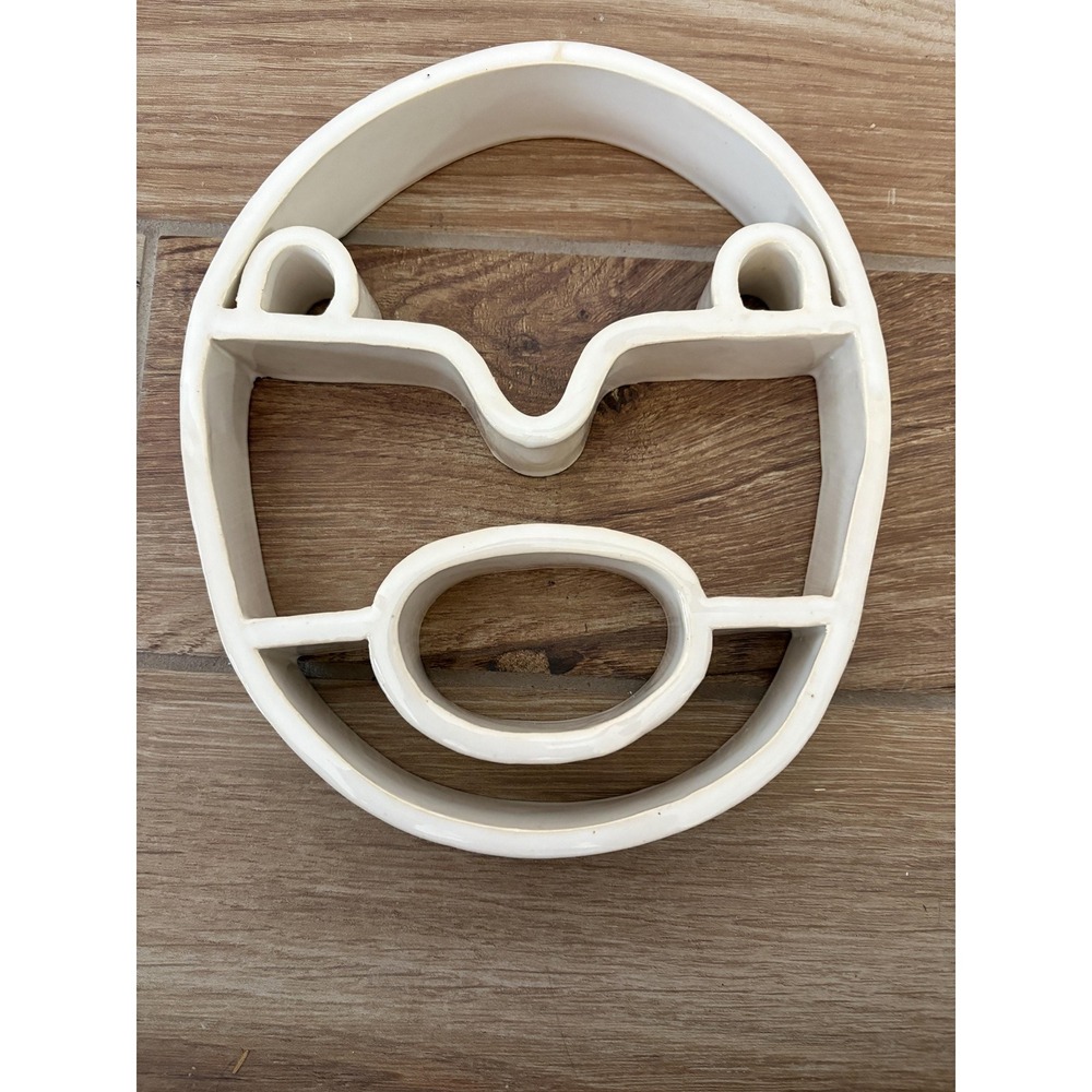 Rare Ceramic Curio Hanging Piece.‎ Handmade by Barmyware.